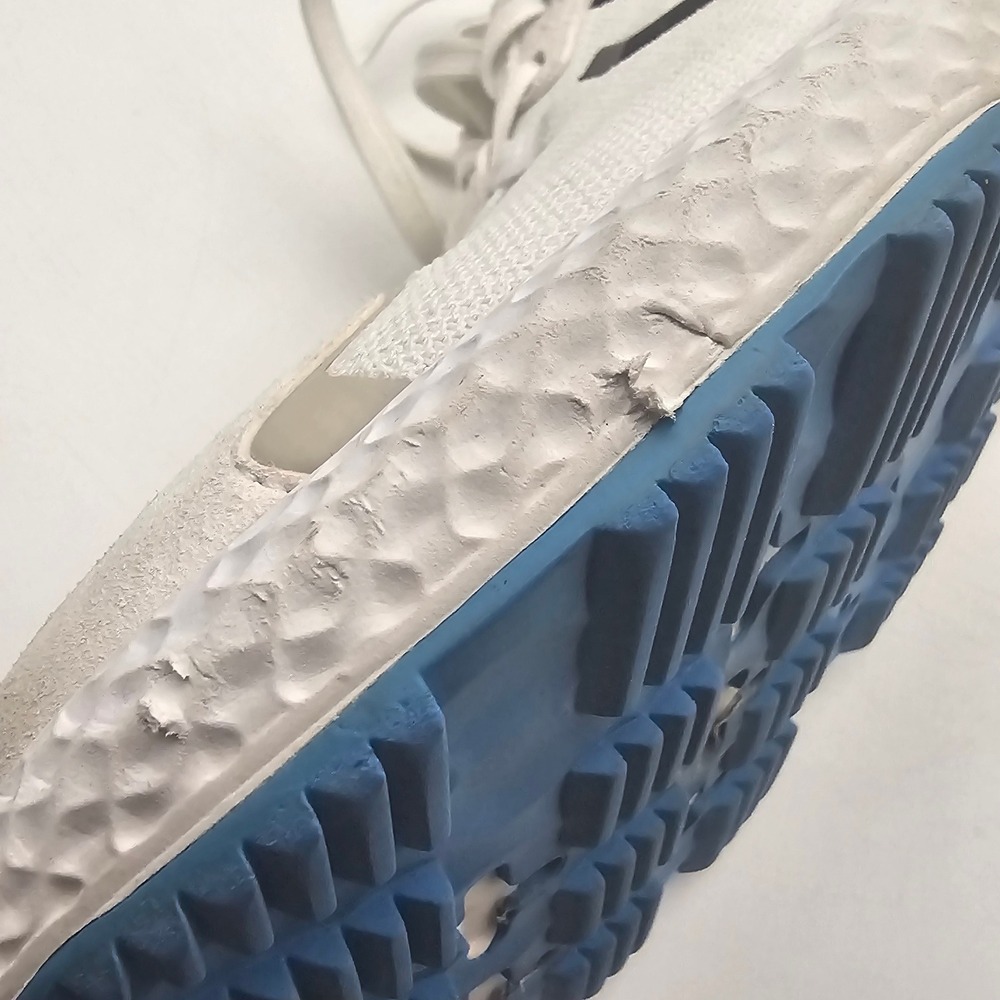 G/FORE MG4+ Golf Shoes Mens 10.5 Snow White Knit Sneakers G4MF21EF40 - Picture 11 of 13